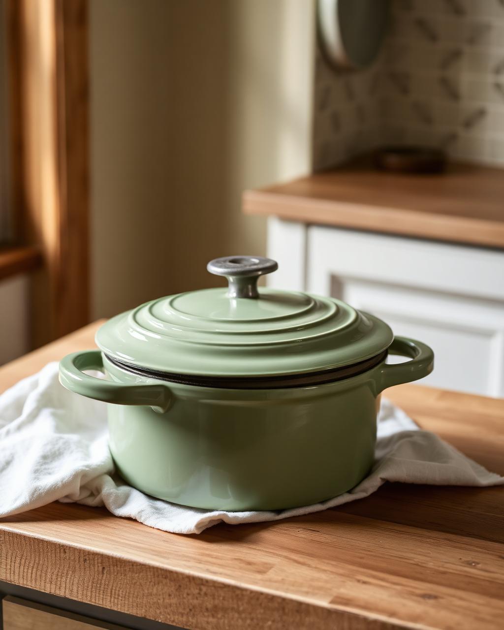 Le Creuset Enameled Dutch Oven — non-toxic cookware pick