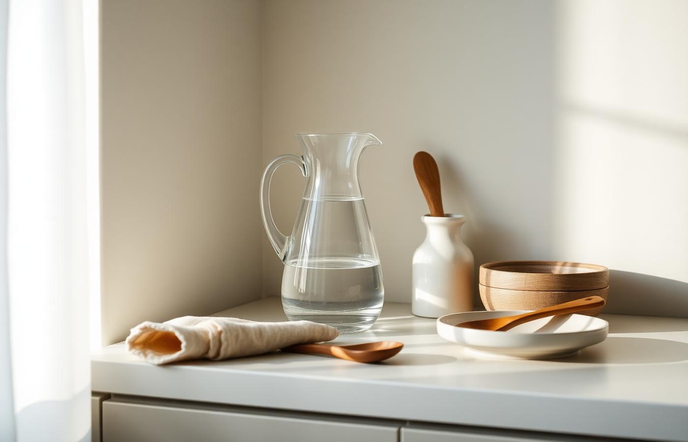 Quiet kitchen still life